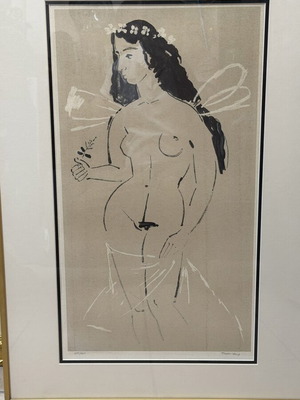 G. Tsarouchis Lithograph limited edition, like new