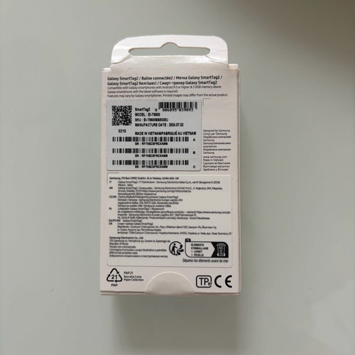 Samsung Galaxy SmartTag2 black new sealed