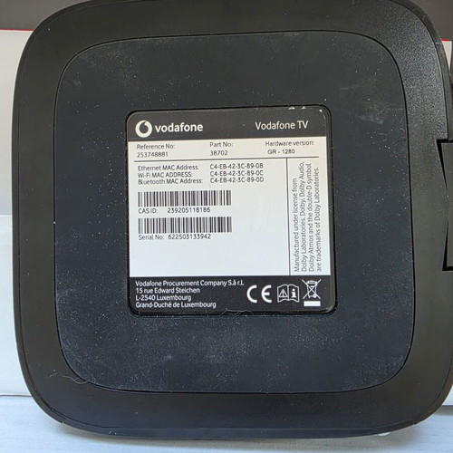 Vodafone TV router like new
