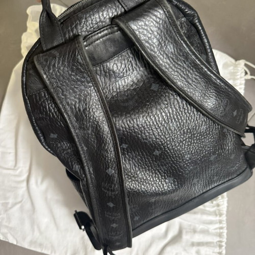 Backpack MCM black used authentic