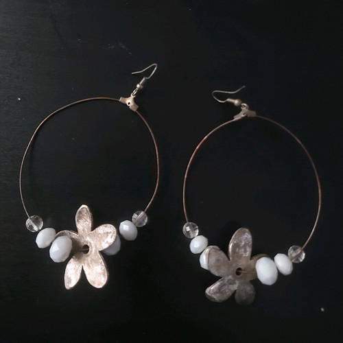 Vintage earrings used