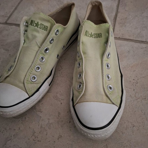 All Star women's athletic shoes used, green, size 41