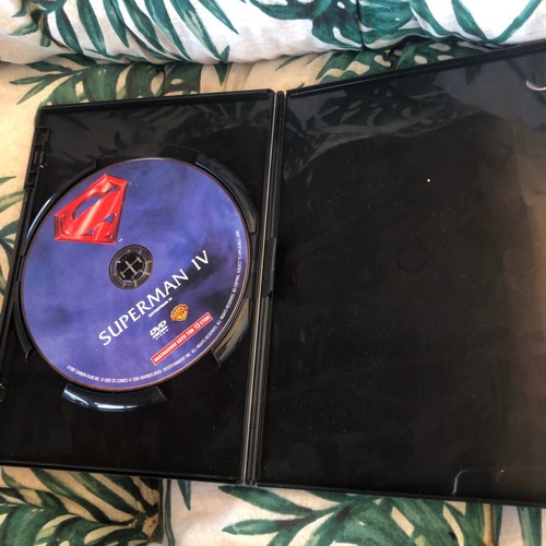 DVD Superman IV like new with subtitles, adventure