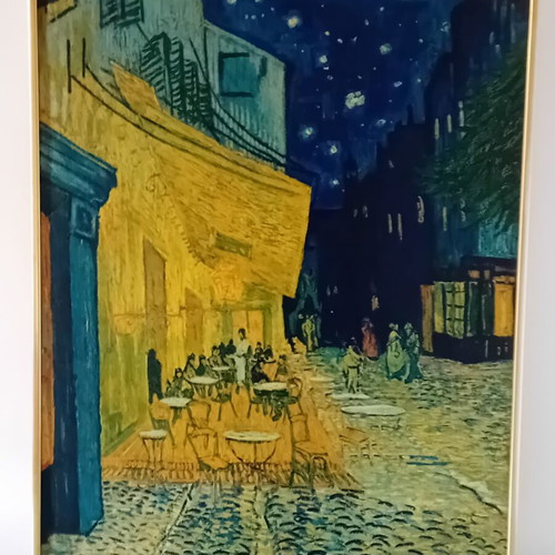 Framed painting 56×44 cm like new
