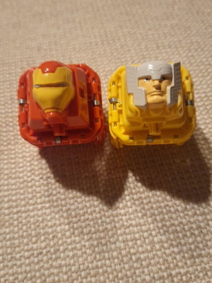 Marvel Battle Cubes Iron Man vs Thor set like new