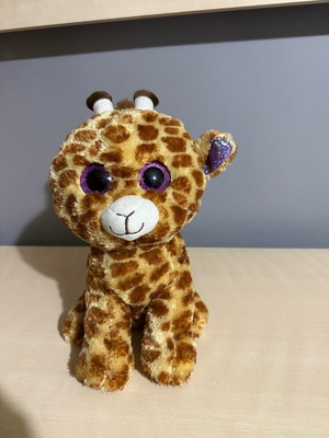 Authentic TY Beanie Boos giraffe like new, large size