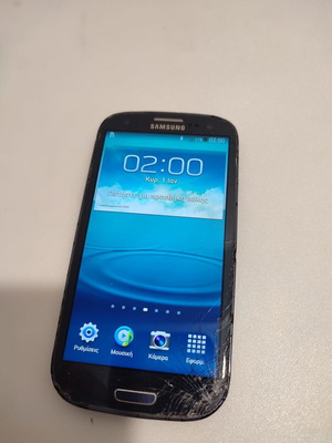 Samsung Galaxy S3 μεταχειρισμένο με ραγισμένη οθόνη
