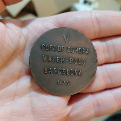 Collectible Water Polo Medal Barcelona 1967 like new
