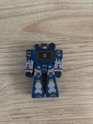 Transformers Mystery Mini Walker Soundwave figure used