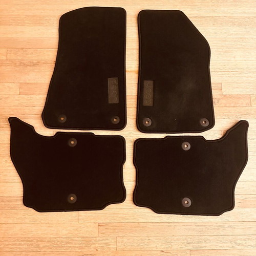Authentic MOPAR floor mats for Jeep Wrangler 4 door