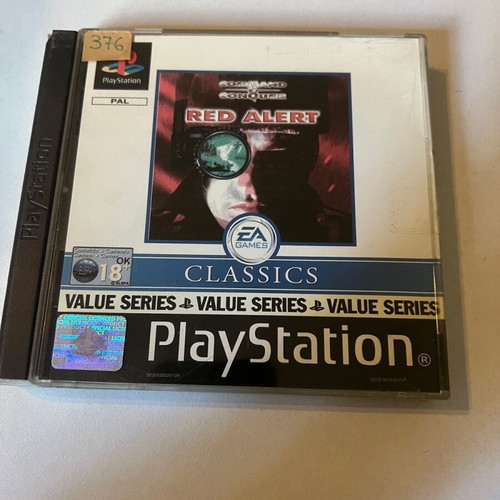 Red Alert Command and Conquer PS1 used