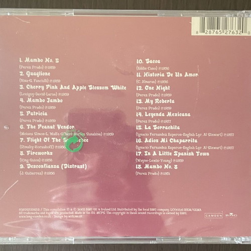 Perez Prado The Greatest Hits CD new, Latin