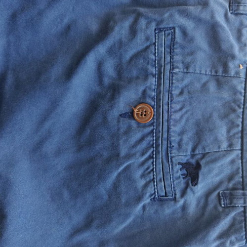 Blue fabric pants Funky Buddha like new, size S