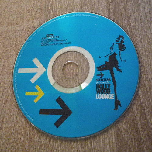 Hollywood Lounge CD used, disc and covers only without case