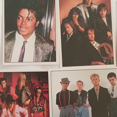 Smash Hits Collection 1987 Stickers like new, all together
