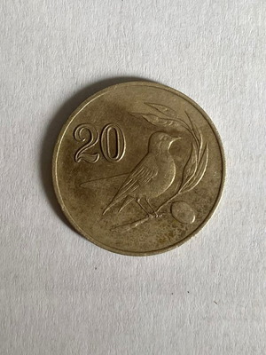 Κύπρος 20 Σεντς 1988 νόμισμα μεταχειρισμένο