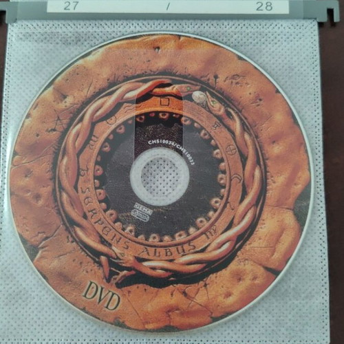 Whitesnake Live... in the Still of the Night DVD, metal