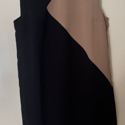 Mango dress black and brown, size small