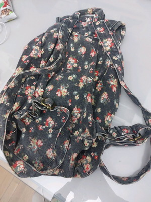 Backpack used, black