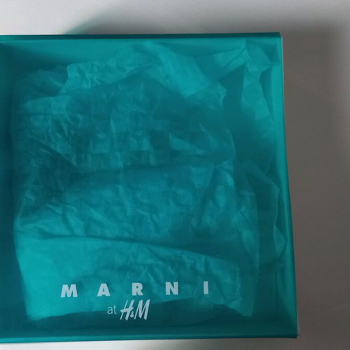 Marni necklace like new, yellow and brown plexiglas