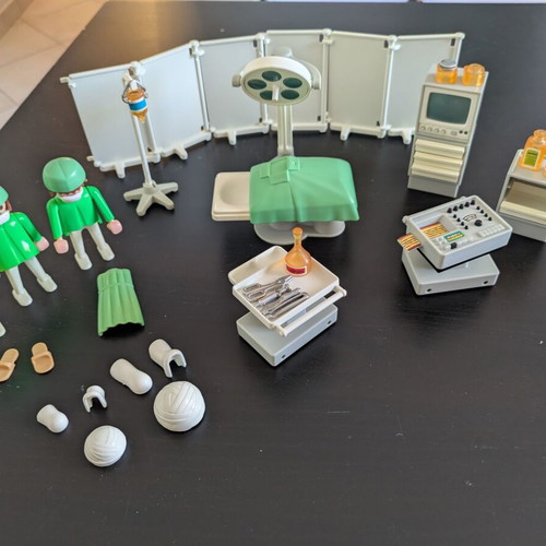 Playmobil Vintage Surgery Set 3459 used
