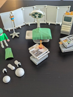 Playmobil Vintage Surgery Set 3459 used