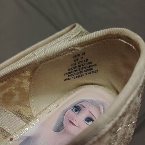 H&M Elsa ballerina shoes, beige, size 28