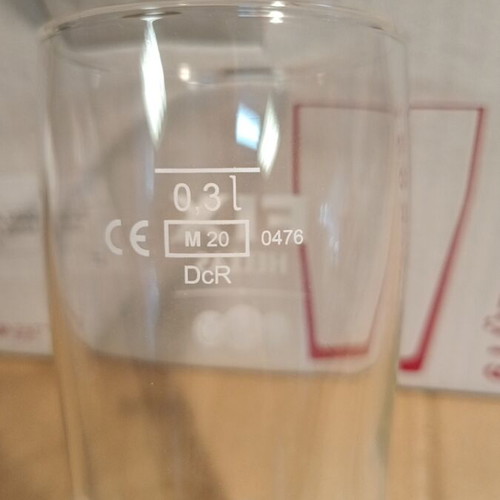Fix Glass 0.3 L pack of 6 new in box
