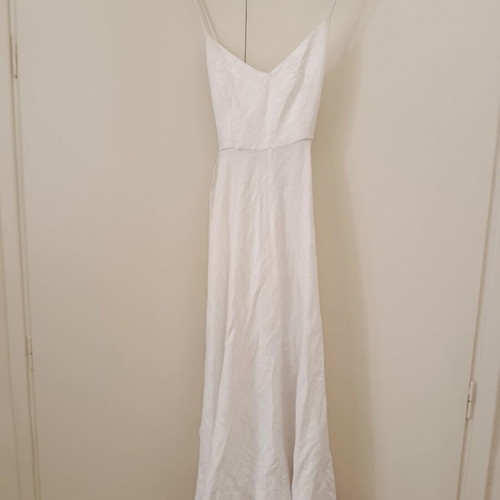 Oysho white dress, classic style, size M
