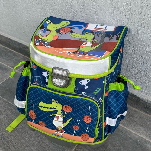 Polo Hard Shell Dino school backpack like new