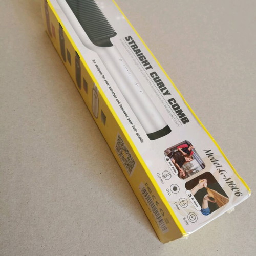 Electric comb for straightening and curling hair brand new