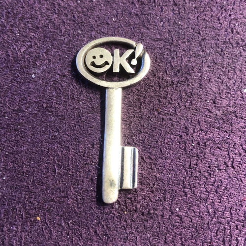 Silver key used
