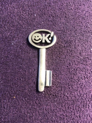 Silver key used