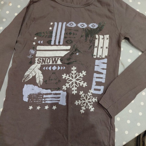 Name It children's gray pants size 110-116, like new with gift blouse