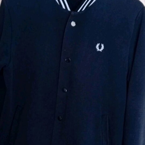 Fred Perry unisex jacket like new, size M 38 10, black white