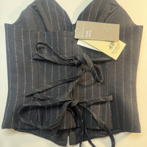 Corset H&M black size XS new