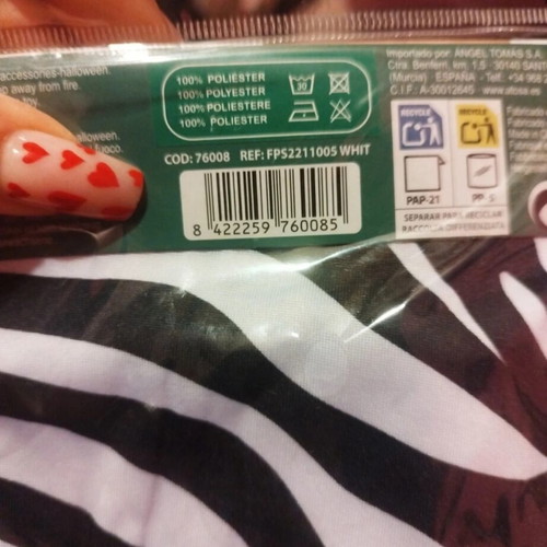 Atosa zebra leggings new, black and white striped