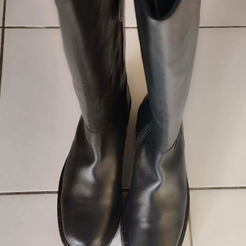 Gabor leather boots new, size 41, black