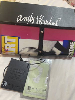 Andy Warhol Collectible Bag Refurbished with Certification