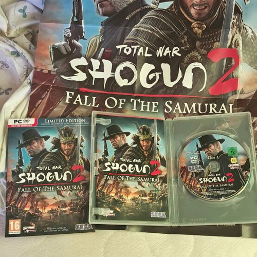 Total War Shogun 2 Fall of the Samurai Limited Edition PC DVD-ROM new