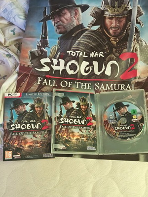 Total War Shogun 2 Fall of the Samurai Limited Edition PC DVD-ROM new