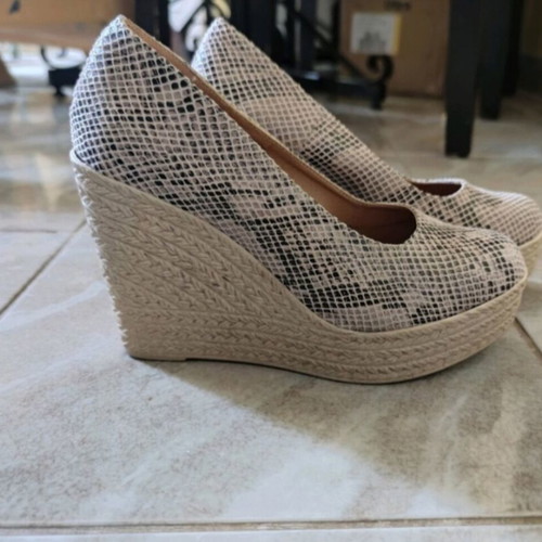 Wedge platform shoes like new, size 37.5-38