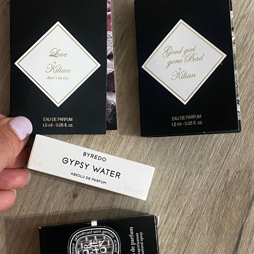 Perfume samples like new, luxury niche brands Kilian, Byredo, Diptyque