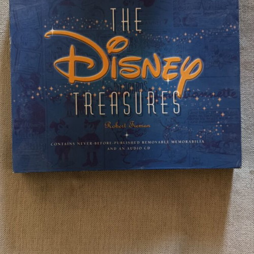 The Disney Treasures book by Robert Tieman like new, hardcover