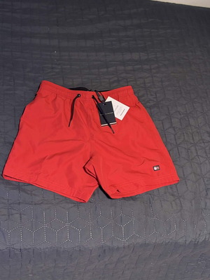 Tommy Hilfiger kids' swim shorts, red, size 140 cm