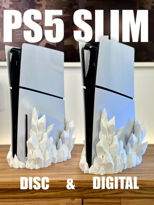 Βάση στήριξης για Playstation 5 Slim Disk και Digital Edition 3D print