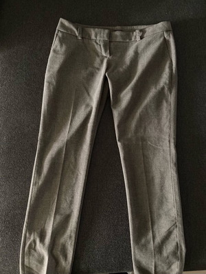 Business casual cigarette trousers gray size M/38 like new
