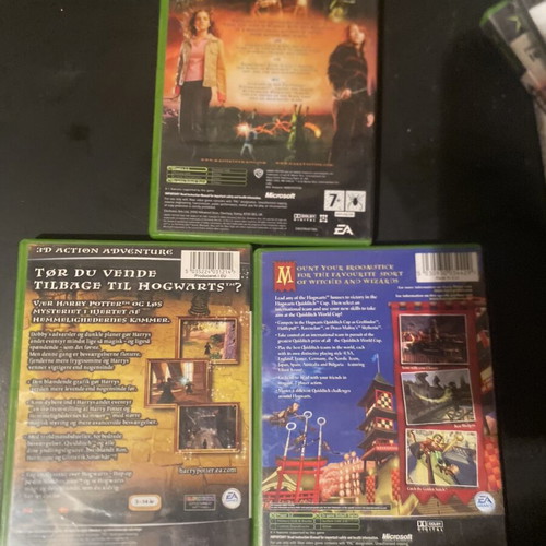 Lot of 3 Harry Potter Xbox classic games