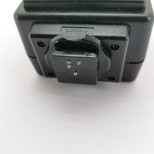 Vivitar 2600-D camera flash used
