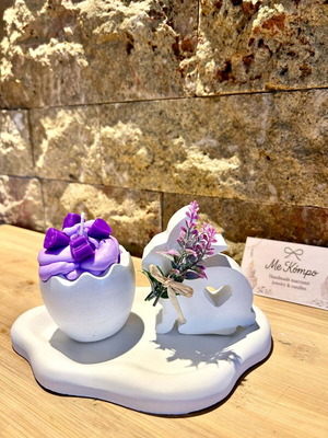 «Ανθισμένη Αγκαλιά» διακοσμητικό κερί σαν καινούργιο